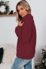 Silindashop  Solid Zipped Collar Sweatshirts