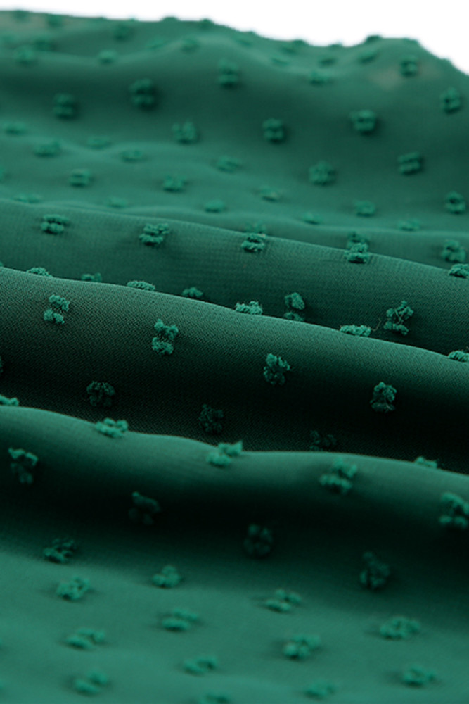 White/Black/Rust Red/Sky Blue/Yellow/Green Off Shoulder Ruffle Swiss Dot Maxi Dress