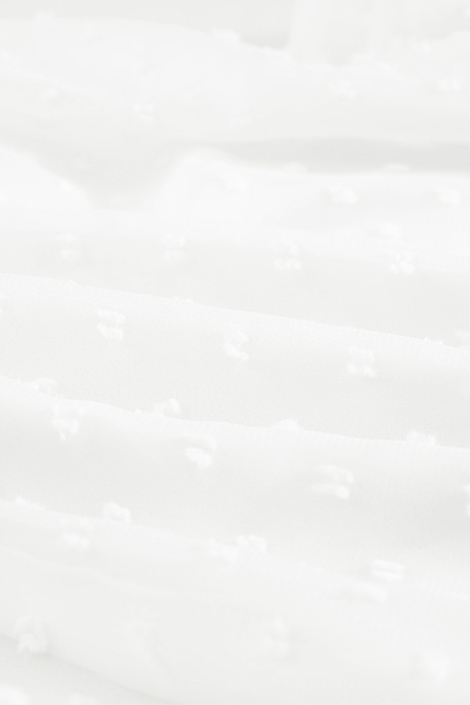 White/Black/Rust Red/Sky Blue/Yellow/Green Off Shoulder Ruffle Swiss Dot Maxi Dress