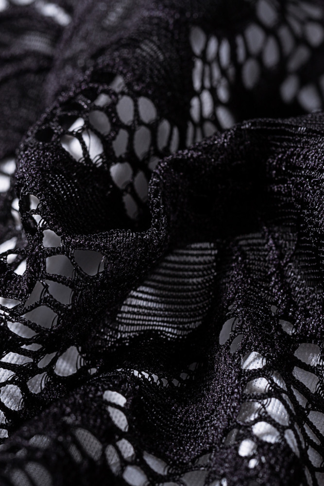 Floral Lace Dress for Women High Neck Sleeveless Crochet Mesh Maxi Dress