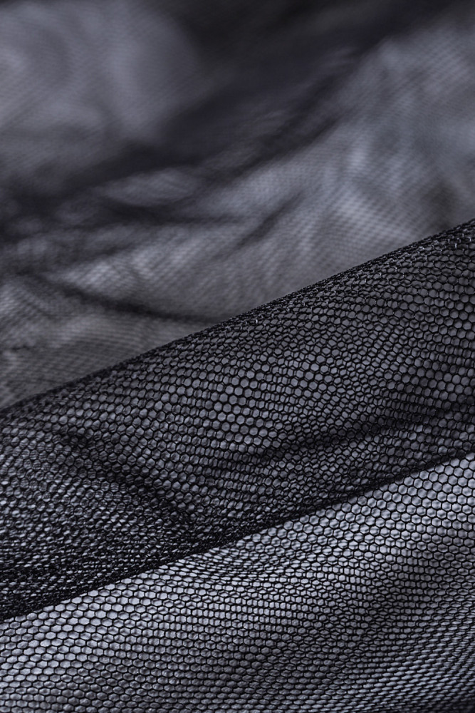 Floral Lace Dress for Women High Neck Sleeveless Crochet Mesh Maxi Dress