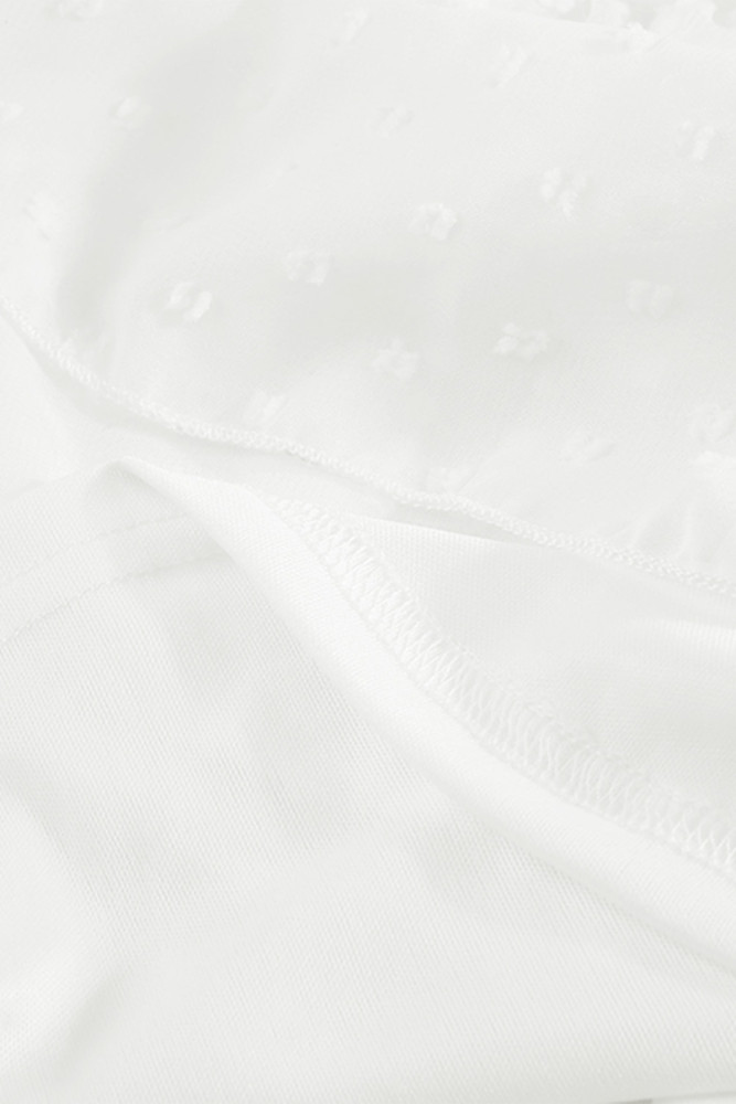 White/Black/Rust Red/Sky Blue/Yellow/Green Off Shoulder Ruffle Swiss Dot Maxi Dress