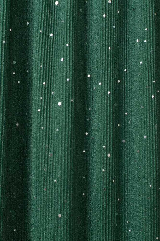 Black/Wine Red/Green/Apricot Side Split Rhinestone V Neck Maxi Dress