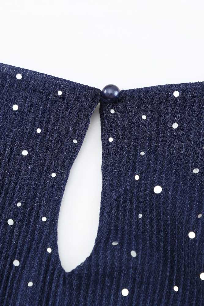 Black/Wine Red/Green/Apricot Side Split Rhinestone V Neck Maxi Dress