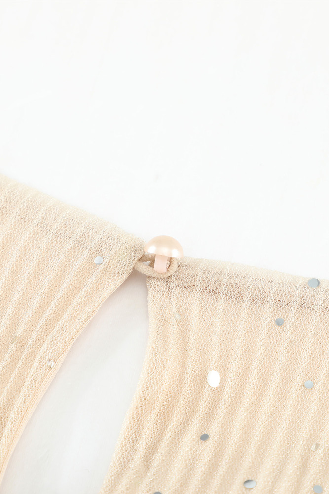 Black/Wine Red/Green/Apricot Side Split Rhinestone V Neck Maxi Dress