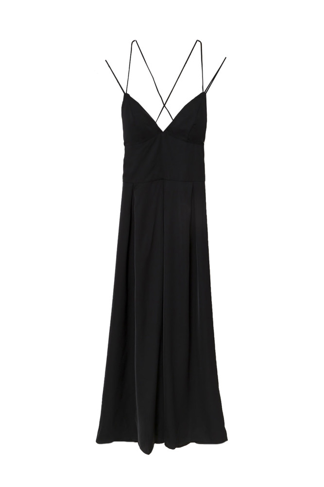 Criss Cross Backless Flowy Maxi Dress for Women