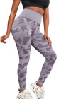 Seamless Camo Print Butt Lift High Waist Yoga Pants