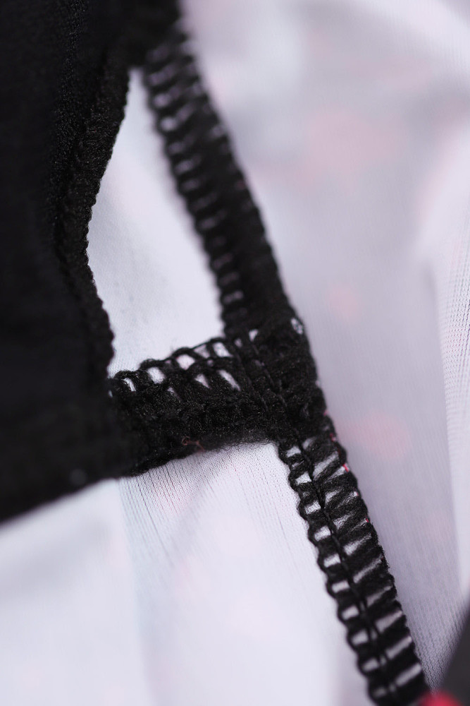 Silindashop Dot Print Halterneck Tankini Swimwear Set