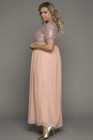 Plus Size Sequin Dress Bodice Tulle Maxi Dress