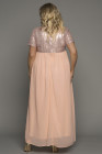 Plus Size Sequin Dress Bodice Tulle Maxi Dress