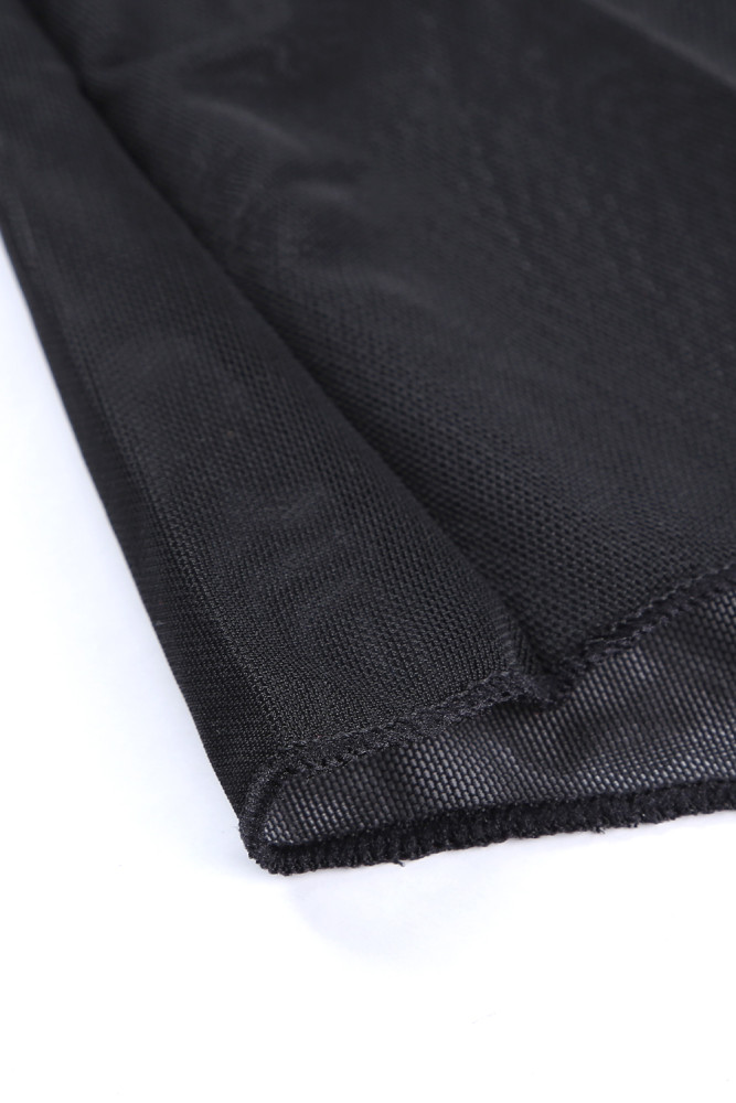 Sexy Lace Up Front Mesh Babydoll Set for Women