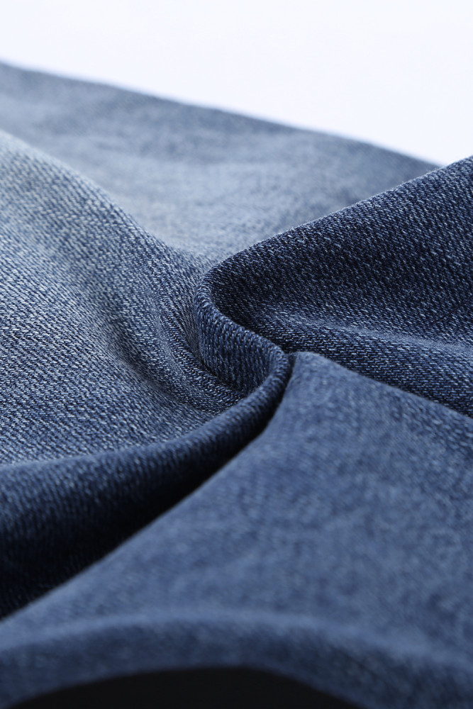 Womens Floral Mid Waist Distressed Jeans