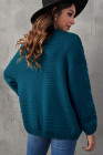 Open Front Chunky Long Sleeve Knit Cardigan