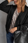 Open Front Chunky Long Sleeve Knit Cardigan