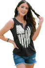 American Shirts Flag Graphic Tank Top for Women