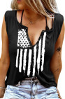 American Shirts Flag Graphic Tank Top for Women