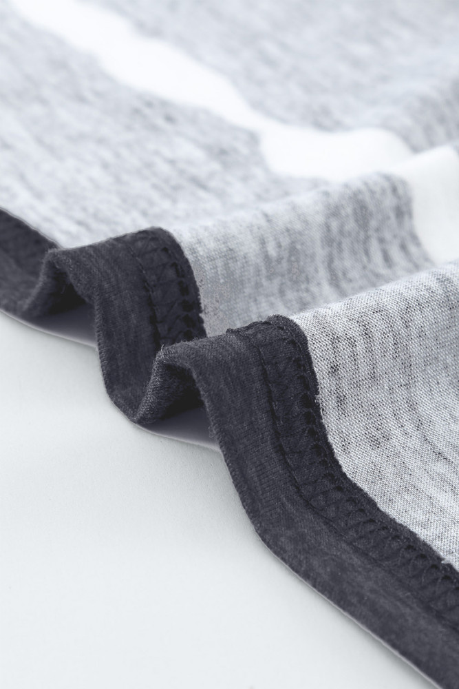 Womens Ombre Tie-dye Cap Sleeve T-Shirt with Pocket