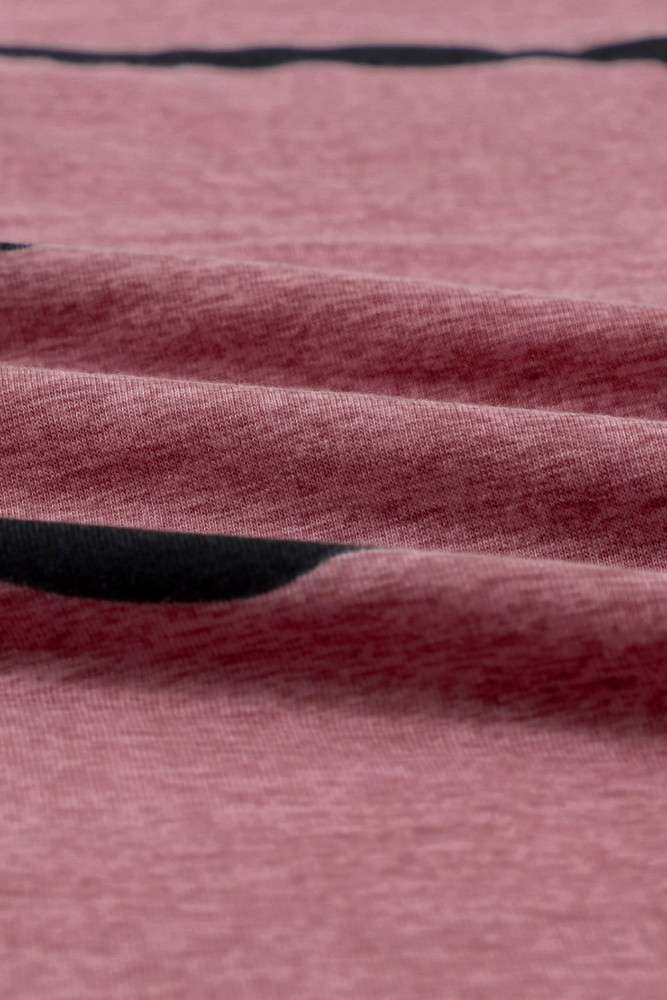 Womens Ombre Tie-dye Cap Sleeve T-Shirt with Pocket