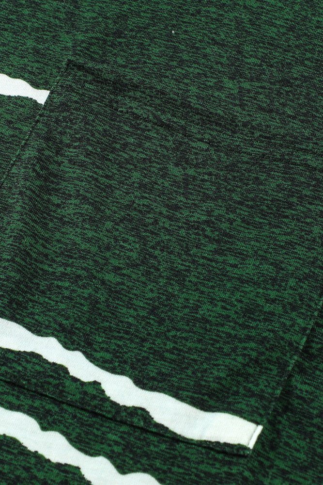 Womens Ombre Tie-dye Cap Sleeve T-Shirt with Pocket