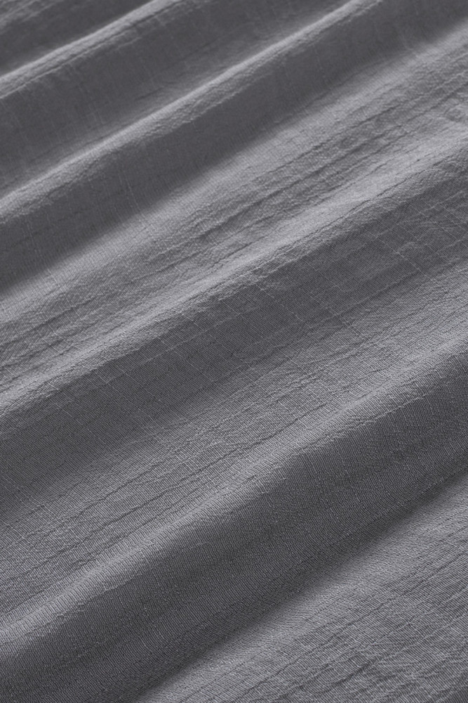 Ladies Tiered Ruffled Drawstring V Neck Blouse Top