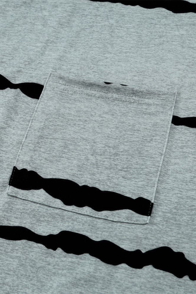 Womens Ombre Tie-dye Cap Sleeve T-Shirt with Pocket