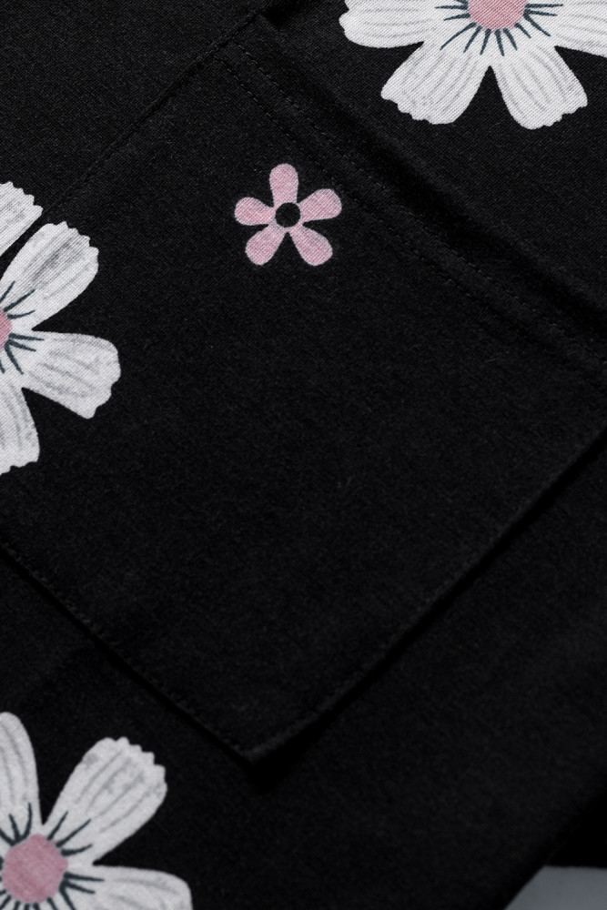 Womens Ombre Tie-dye Cap Sleeve T-Shirt with Pocket