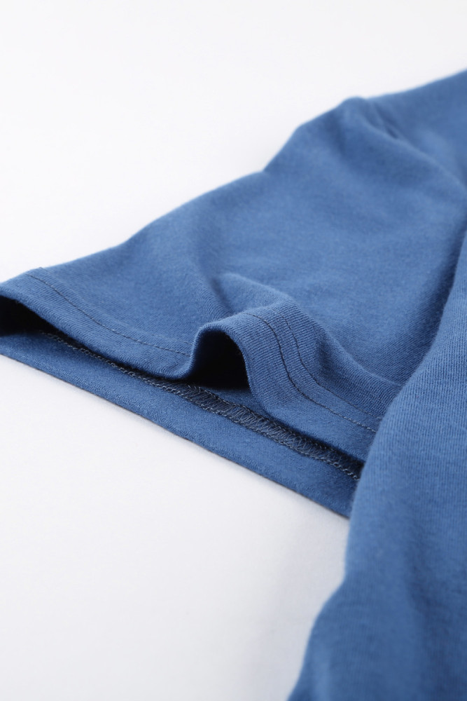 Crewneck Tee Dandelion Print Graphic Loose Casual T-Shirt