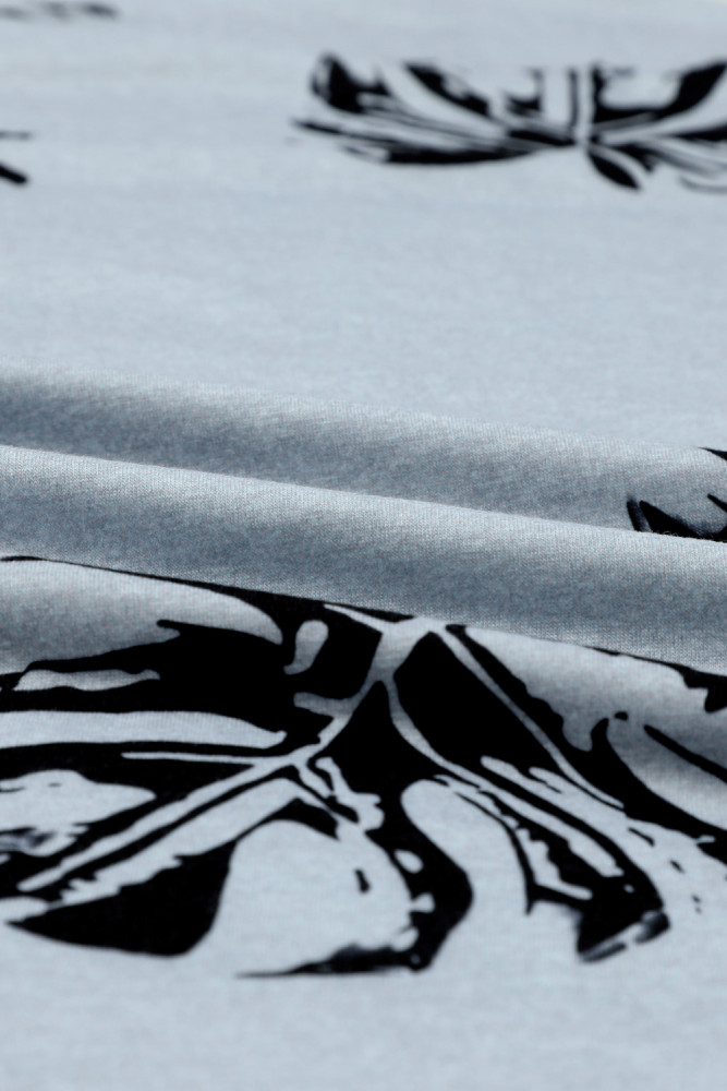 Crewneck Tee Dandelion Print Graphic Loose Casual T-Shirt