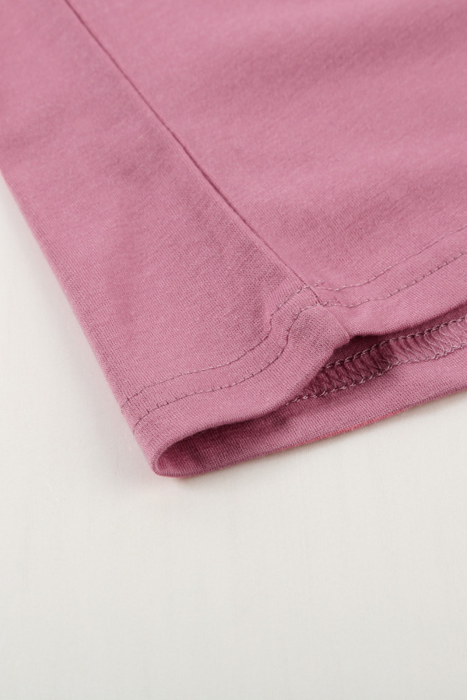 Crewneck Tee Dandelion Print Graphic Loose Casual T-Shirt