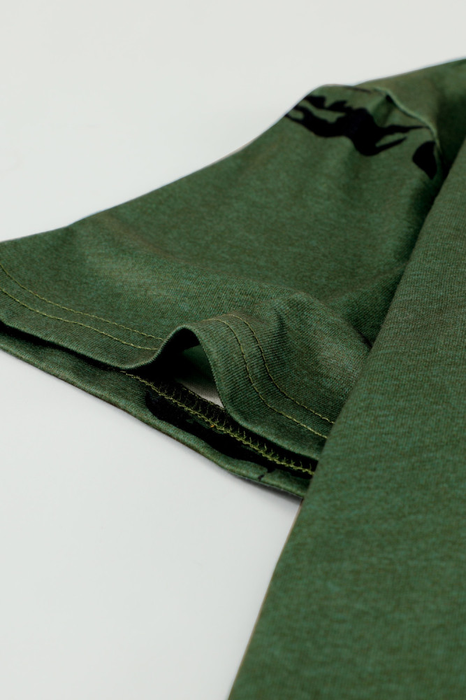 Crewneck Tee Dandelion Print Graphic Loose Casual T-Shirt