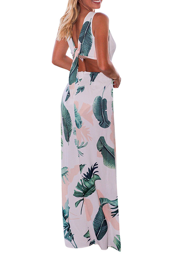 Long Dresses For Women Sleeveless Ladies Floral Maxi Dresses