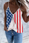 4Th of July Flag Print Tank Top for Women Summer Sleeveless Shirt