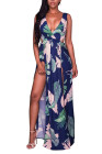 Long Dresses For Women Sleeveless Ladies Floral Maxi Dresses