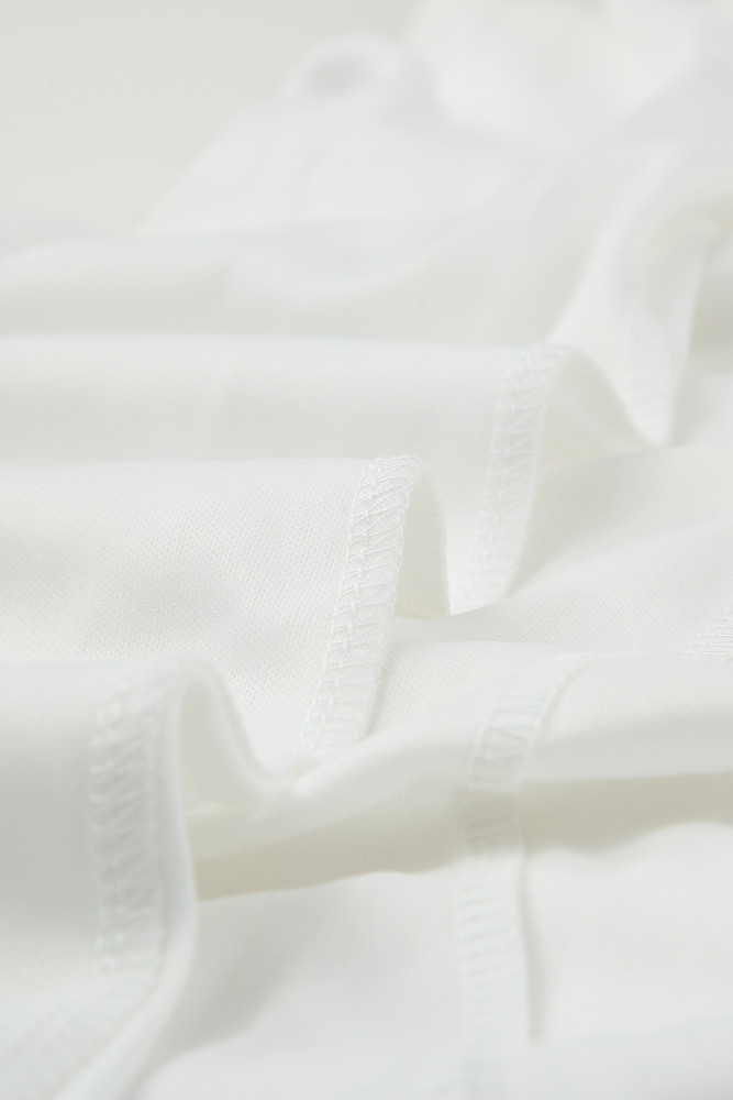 Long White Maxi Dress Smocked Lace Dress