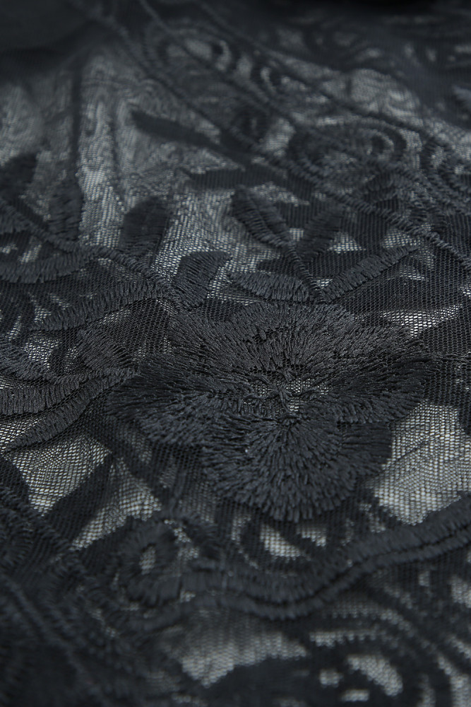 Women's Sleeveless Lace Mesh White Maxi Dress