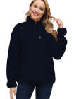 Women's Faux Fur Jacket Pocket Warm Fleece Coat