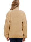 Women's Faux Fur Jacket Pocket Warm Fleece Coat