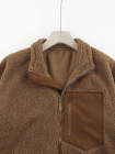 Women's Faux Fur Jacket Pocket Warm Fleece Coat