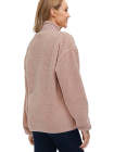 Women's Faux Fur Jacket Pocket Warm Fleece Coat