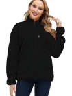 Women's Faux Fur Jacket Pocket Warm Fleece Coat