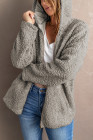 Women's Winter Hoodies Zip Up Sherpa Warm Coat with Pocket