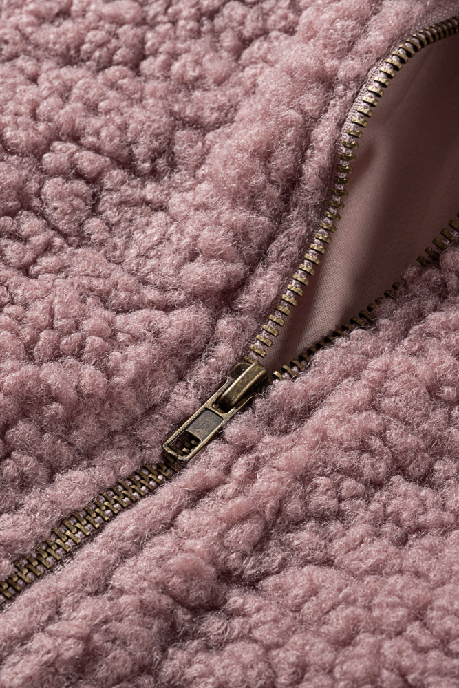 Women's Winter Hoodies Zip Up Sherpa Warm Coat with Pocket