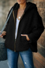 Women's Winter Hoodies Zip Up Sherpa Warm Coat with Pocket