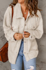 Winter Coats for Women Button Front Teddy Coat