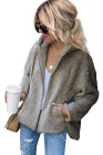 Women's Winter Hoodies Zip Up Sherpa Warm Coat with Pocket