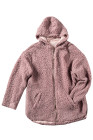 Women's Winter Hoodies Zip Up Sherpa Warm Coat with Pocket