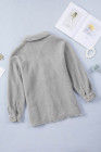 Winter Coats for Women Button Front Teddy Coat