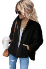 Women's Winter Hoodies Zip Up Sherpa Warm Coat with Pocket