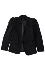 Casual Blazers Puff Sleeve Work Suit Office Blazer Jackets