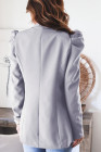 Casual Blazers Puff Sleeve Work Suit Office Blazer Jackets